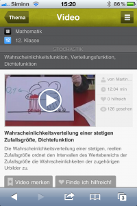 Sofatutor.com - Videos mit der App schauen