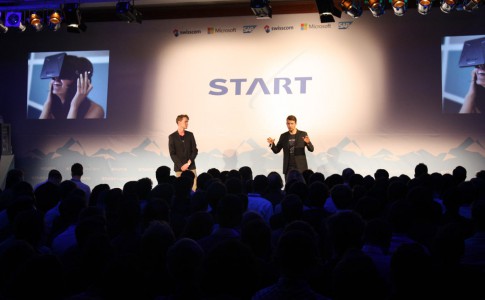 Eröffnung des Start Summit 2015.