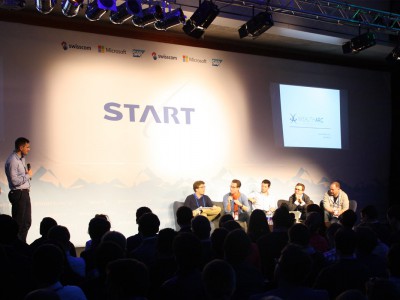 Jury der Start Competition des Start Summit 2015.