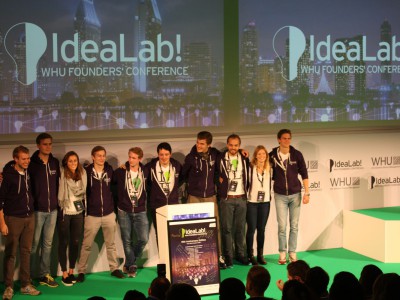 Die IdeaLab!-Gründerkonferenz 2015 der WHU