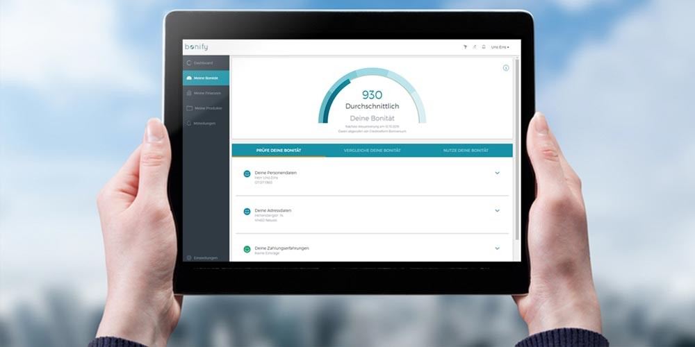 Bonify – Optimiere deinen Bonitätsscore und deine Finanzen